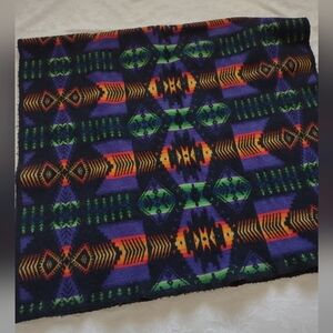 Pendleton wool felt blanket vintage Beaver State Robes and Shawls black